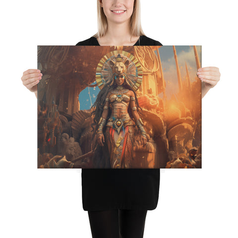 Sekhmet Goddess Canvas