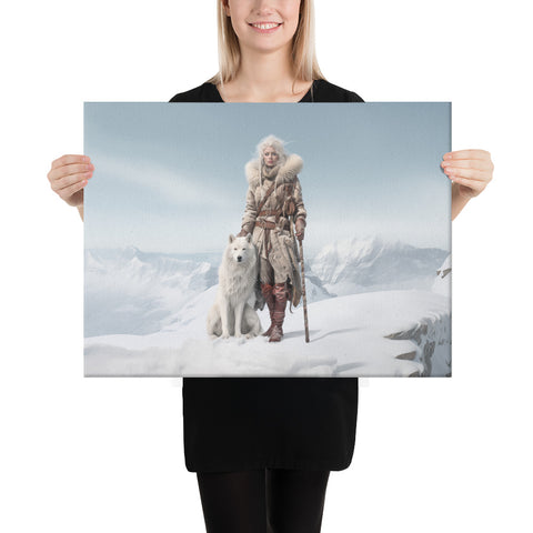 Skadi Goddess Canvas