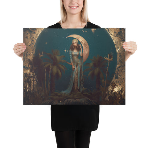 Tanit Goddess Canvas