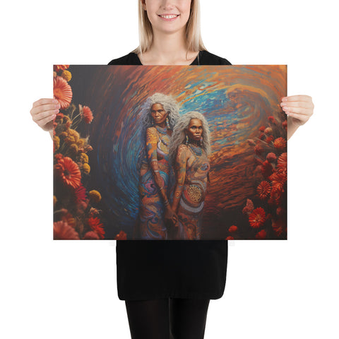 Wawalag Sisters Canvas