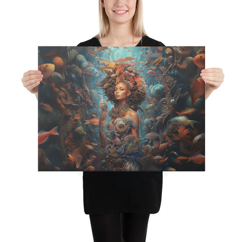 Yemoja Goddess Canvas