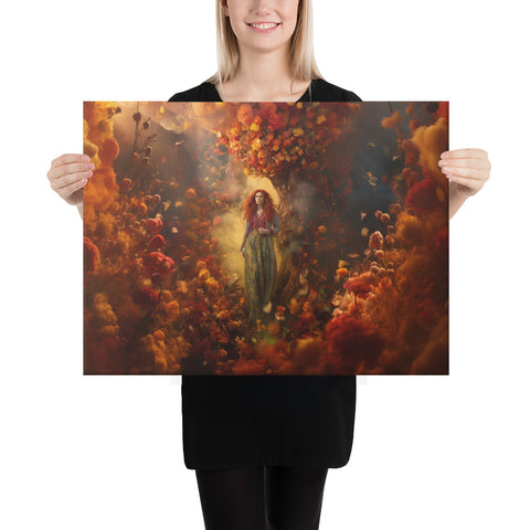 Brigid Goddess Canvas