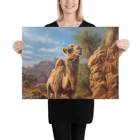 Camel Spirit Animal Canvas