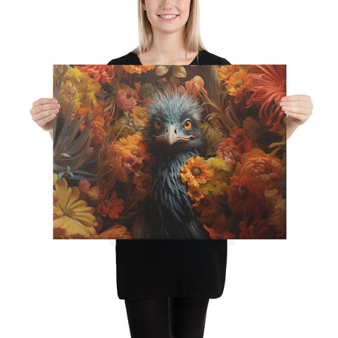 Emu Spirit Animal Canvas