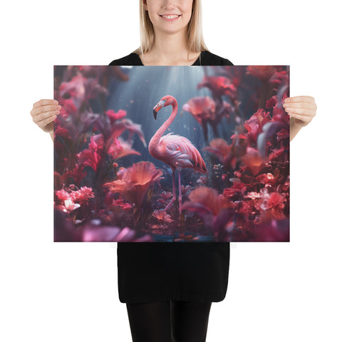Flamingo Spirit Animal Canvas