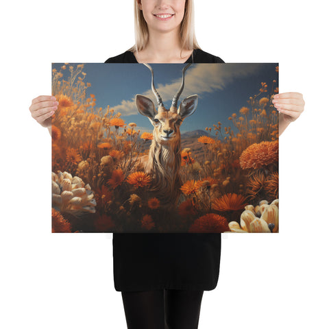 Gazelle Spirit Animal Canvas