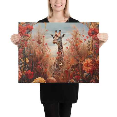 Giraffe Spirit Animal Canvas