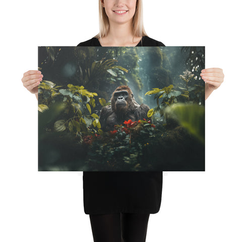 Gorilla Spirit Animal Canvas