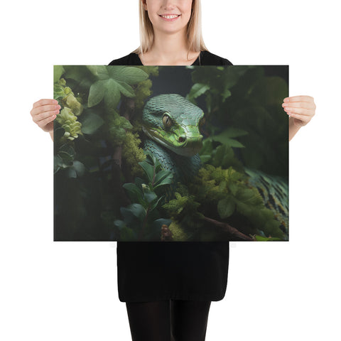 Snake Spirit Animal Canvas
