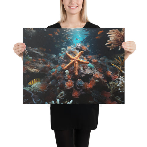 Starfish Spirit Animal Canvas