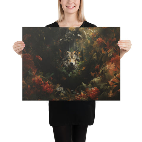 Wolf Spirit Animal Canvas