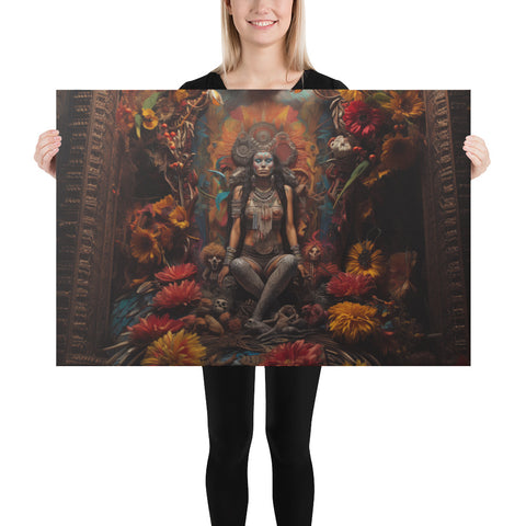 Coatlicue Goddess Canvas