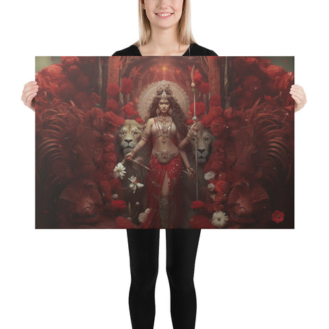 Durga Goddess Canvas