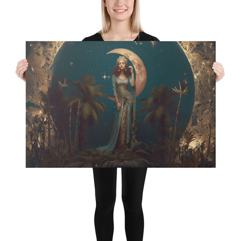 Tanit Goddess Canvas
