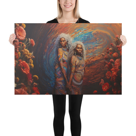 Wawalag Sisters Canvas
