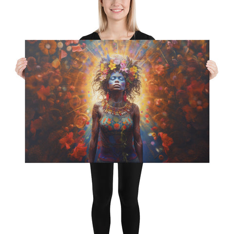 Yhi Goddess Canvas