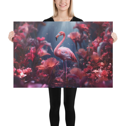 Flamingo Spirit Animal Canvas