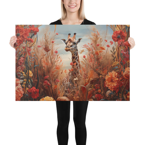 Giraffe Spirit Animal Canvas