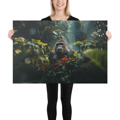 Gorilla Spirit Animal Canvas