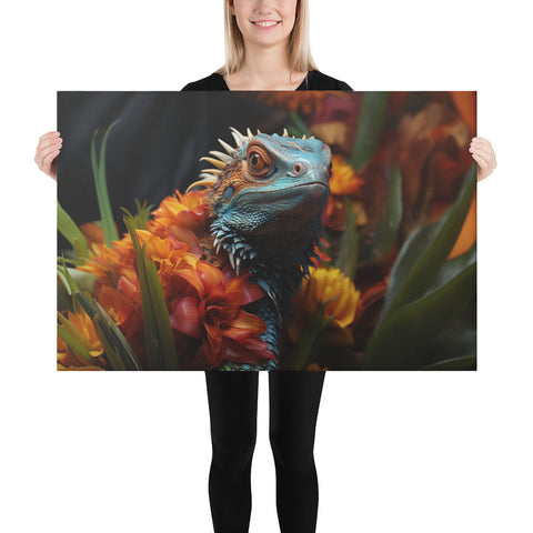 Lizard Spirit Animal Canvas
