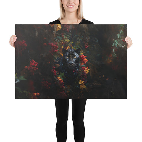 Panther Spirit Animal Canvas