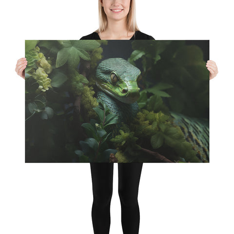 Snake Spirit Animal Canvas