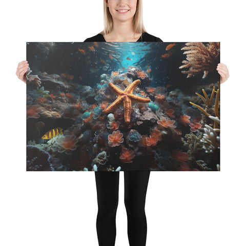 Starfish Spirit Animal Canvas