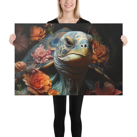 Tortoise Spirit Animal Canvas