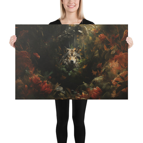 Wolf Spirit Animal Canvas