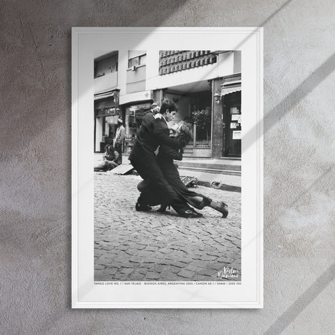Tango Love No. 1 - Photography on Framed Canvas