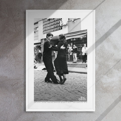 Tango Love No. 2 - Photography on Framed Canvas