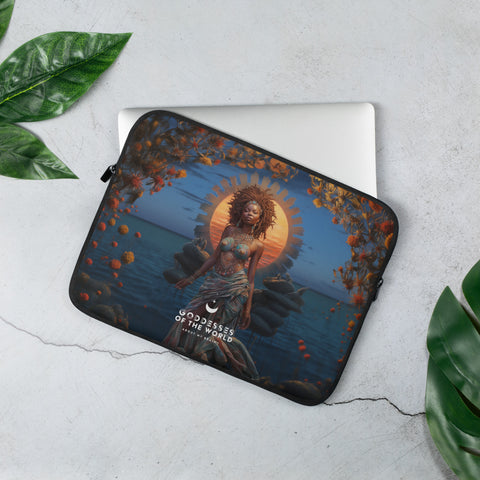 Mawu Goddess Laptop Sleeve