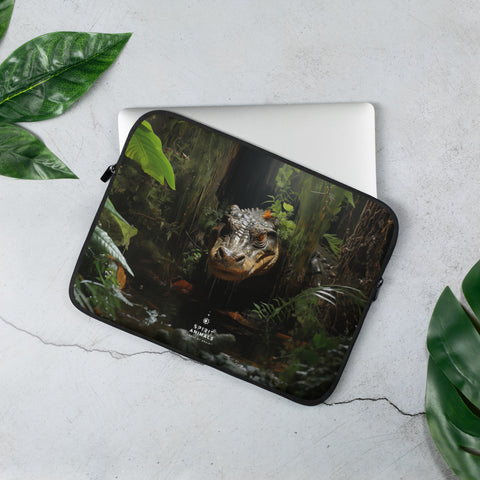 Alligator Spirit Animal Laptop Sleeve