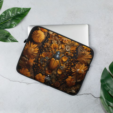 Beetle Spirit Animal Laptop Sleeve