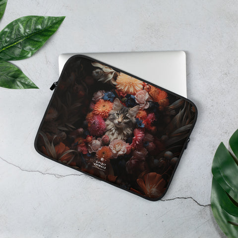 Cat Spirit Animal Laptop Sleeve