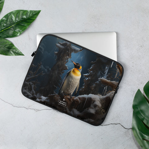 Emperor Penguin Spirit Animal Laptop Sleeve