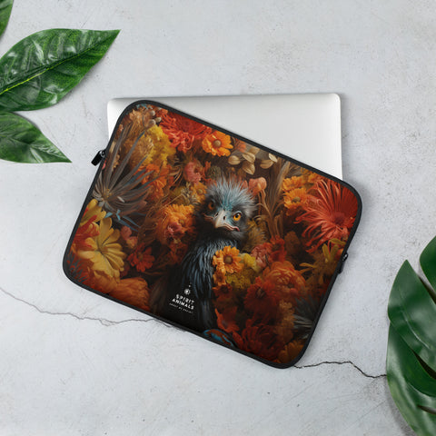Emu Spirit Animal Laptop Sleeve