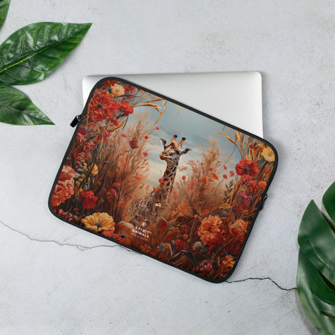 Giraffe Spirit Animal Laptop Sleeve