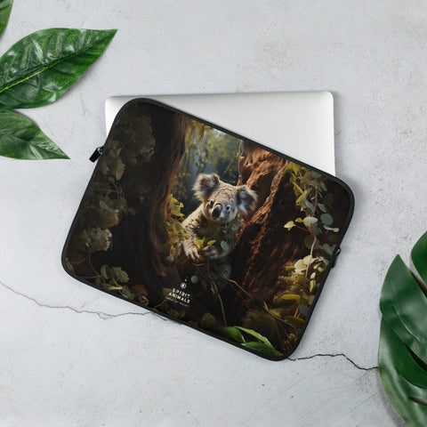 Koala Spirit Animal Laptop Sleeve
