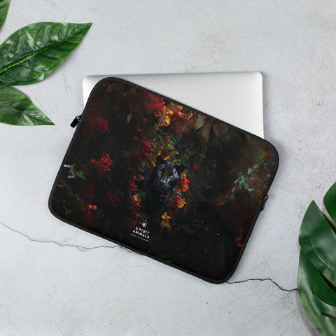 Panther Spirit Animal Laptop Sleeve