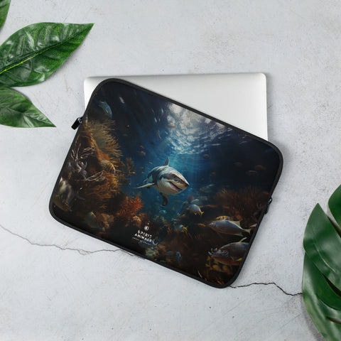 Shark Spirit Animal Laptop Sleeve