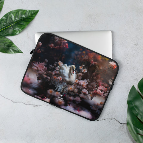 Swan Spirit Animal Laptop Sleeve