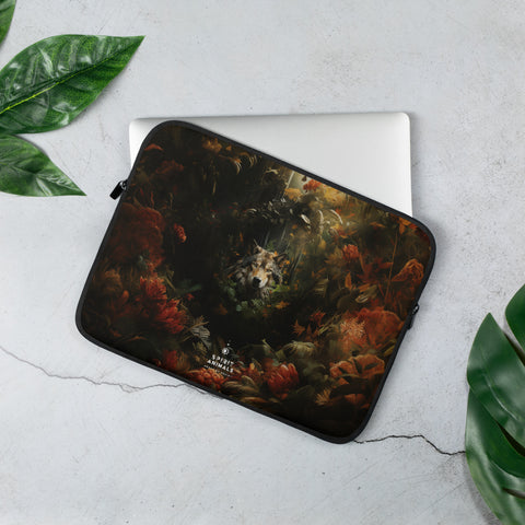 Wolf Spirit Animal Laptop Sleeve