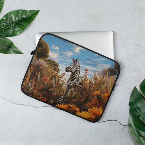 Zebra Spirit Animal Laptop Sleeve