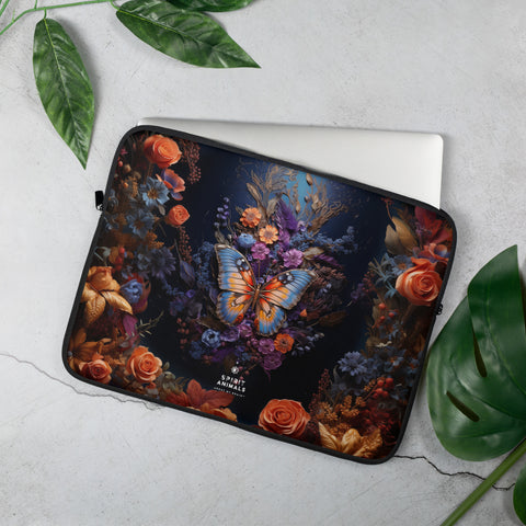 Butterfly Spirit Animal Laptop Sleeve