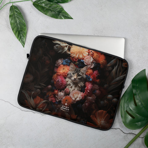 Cat Spirit Animal Laptop Sleeve