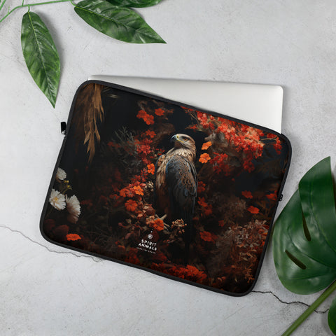 Falcon Spirit Animal Laptop Sleeve