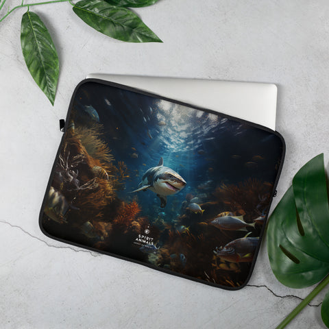Shark Spirit Animal Laptop Sleeve