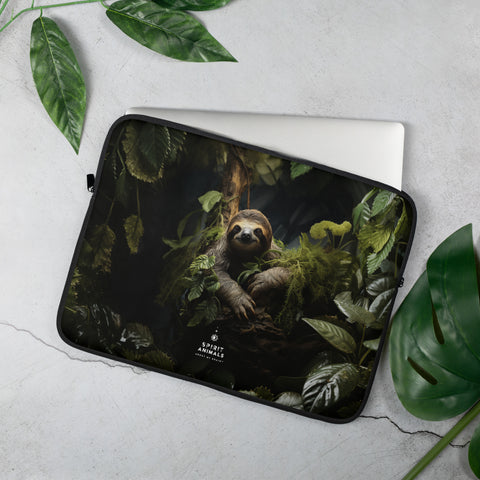 Sloth Spirit Animal Laptop Sleeve