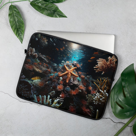 Starfish Spirit Animal Laptop Sleeve